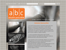 Tablet Screenshot of gruppo-abc.it